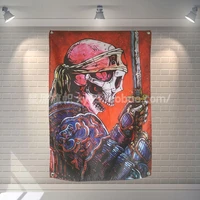 rock music theme wall hanging hip hop reggae signboard flag banner stickers canvas painting tapestry wall art home decoration