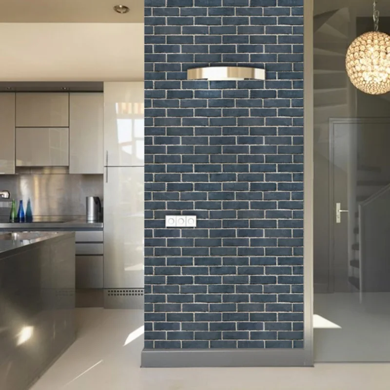 Рулон рулонной бумаги в деревенском винтажном стиле 3D из искусственного кирпича