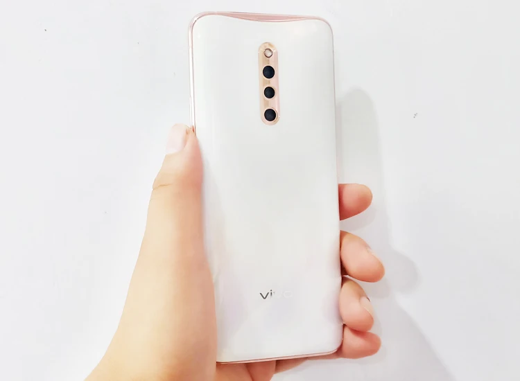 vivo X27 Pro, подъемная камера, 6. 7 дюймов, фронтальная, 32 МП, камера заднего вида, 8 ГБ, 256 ГБ, Восьмиядерный экран, отпечаток пальца, 4G, мобильный телефон