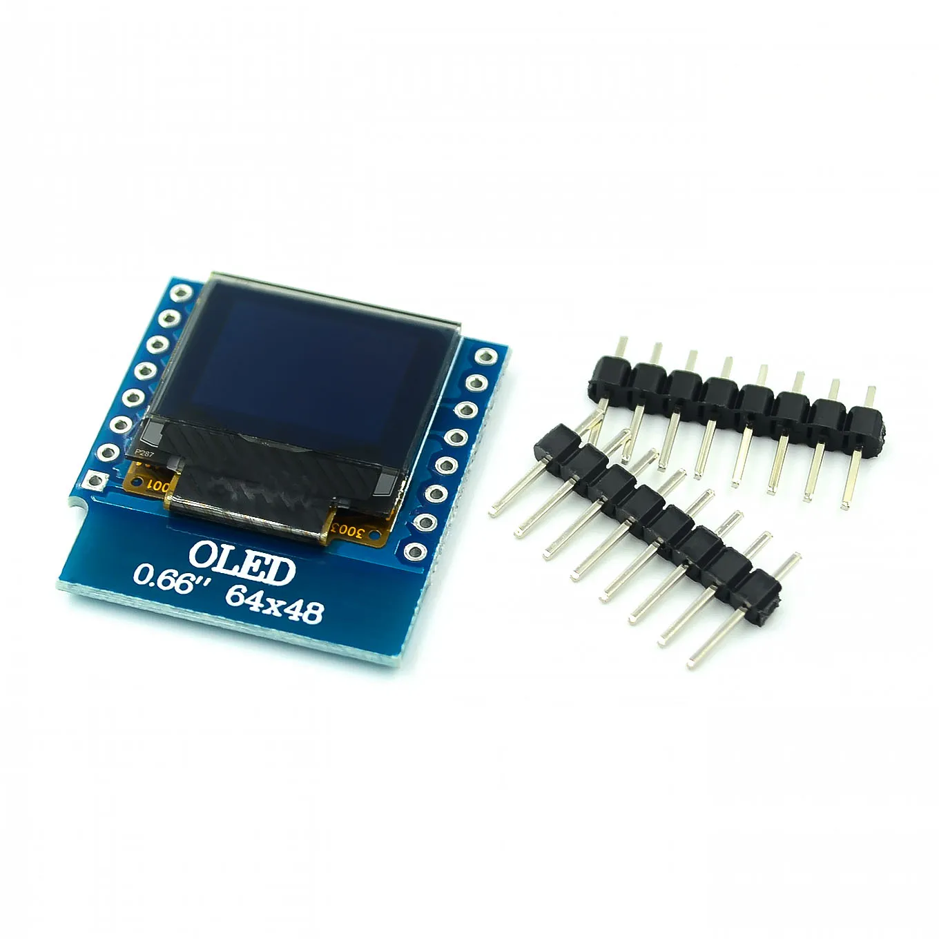 Модуль органического светодиода 0 66 дюйма для WEMOS D1 MINI ESP32 модуль Arduino AVR STM32 64x48 ЖК