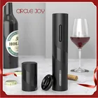 Электрическая открывалка для вина CIRCLE JOY, автоматический штопор для пива с перезаряжаемой батареей для красного вина