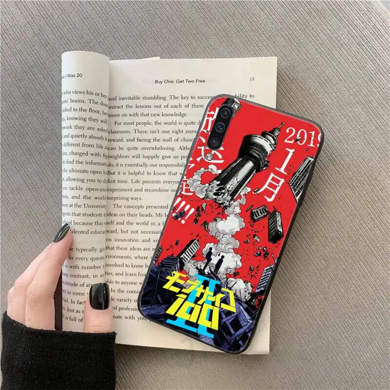 

Mob Psycho 100 Phone Case For Samsung galaxy S 9 10 20 A 10 21 30 31 40 50 51 71 s note 20 j 4 2018 plus