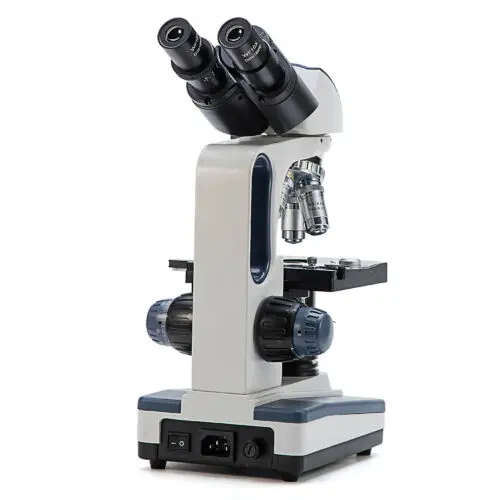 

SWIFT Lab 40X-2500X Binocular Compound Microscope LED with 25Pcs Prepared Slides