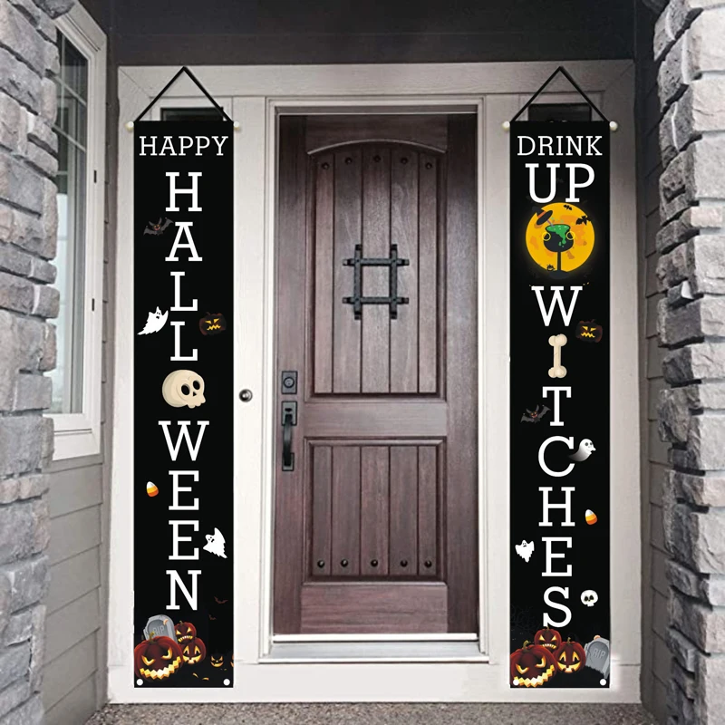 32 см * 180 Хэллоуин декоративные баннеры для крыльца украшение входной двери | Дом и