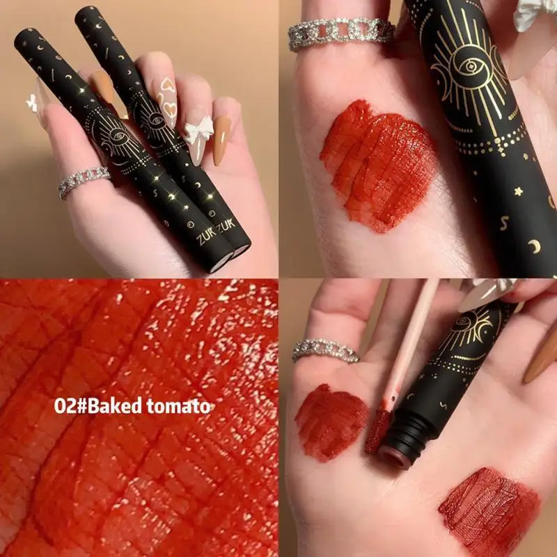 

ZUK Misty Lip Glaze Make Up Velvet Matte Mousse Lipstick Mini Lip Gloss Long Lasting Lipstick Matte Frosted Beauty Lip Gloss