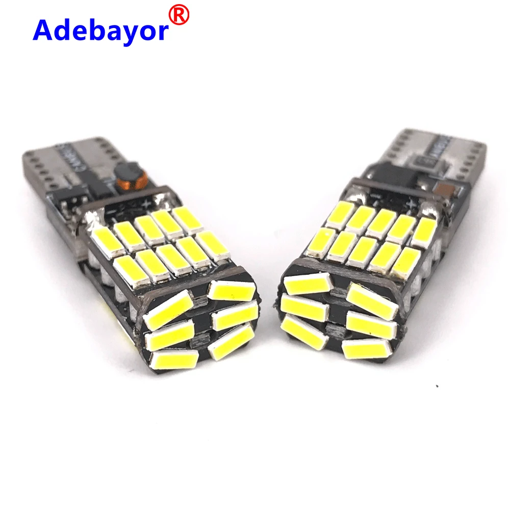 50 шт. Акция 10 W5W Canbus автомобильный внутренний светильник 194 501 Led 26 4014 детской лампы