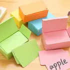 Открытки памяти, пустые, для самостоятельной сборки, черные карточки со словами, сетчатые маленькие блоки для заметок, блоки для заметок, пустые карточки со словами, 100