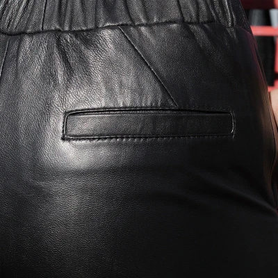 

Top New Fashion 2020 Real Sheep Leather Pants BP12 high quality