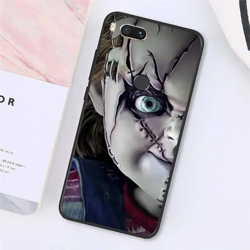 

Chucky horror movie Phone Case For Xiaomi Redmi note 7 8 9 t k30 max3 9 s 10 pro lite Luxury brand shell funda coque