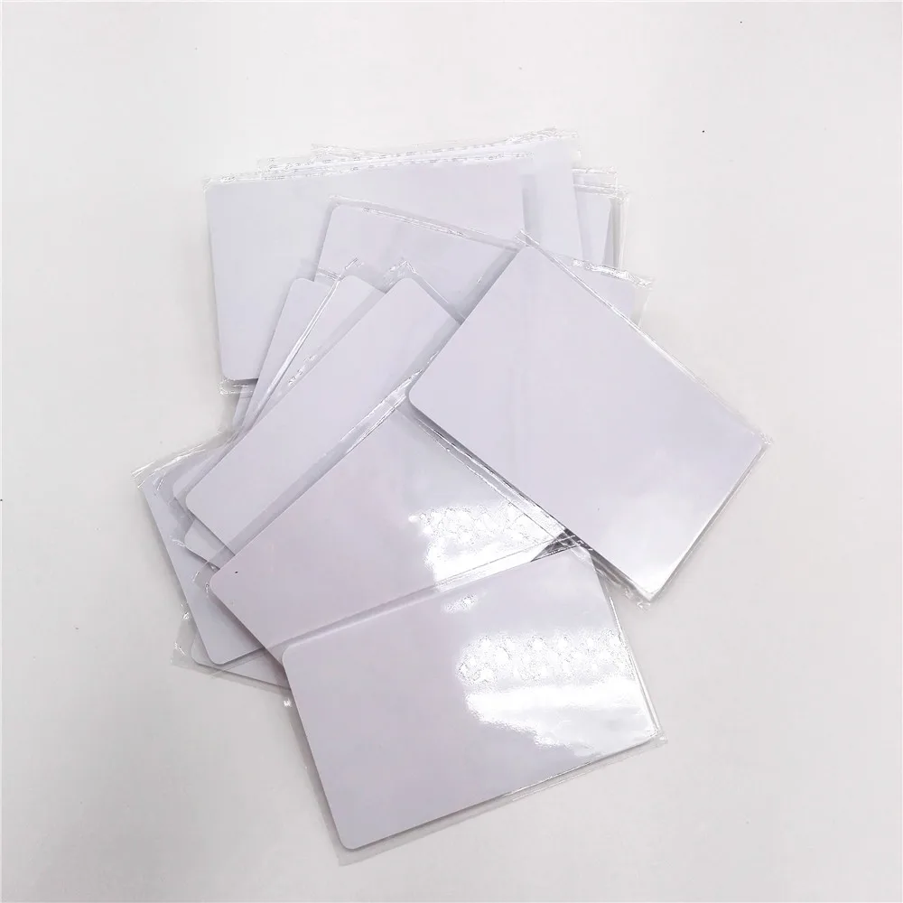 10 шт./лот Оптовая ID тонкая карта T5557/5567/5577 реакционная 125 кГц RFID смарт тимекард