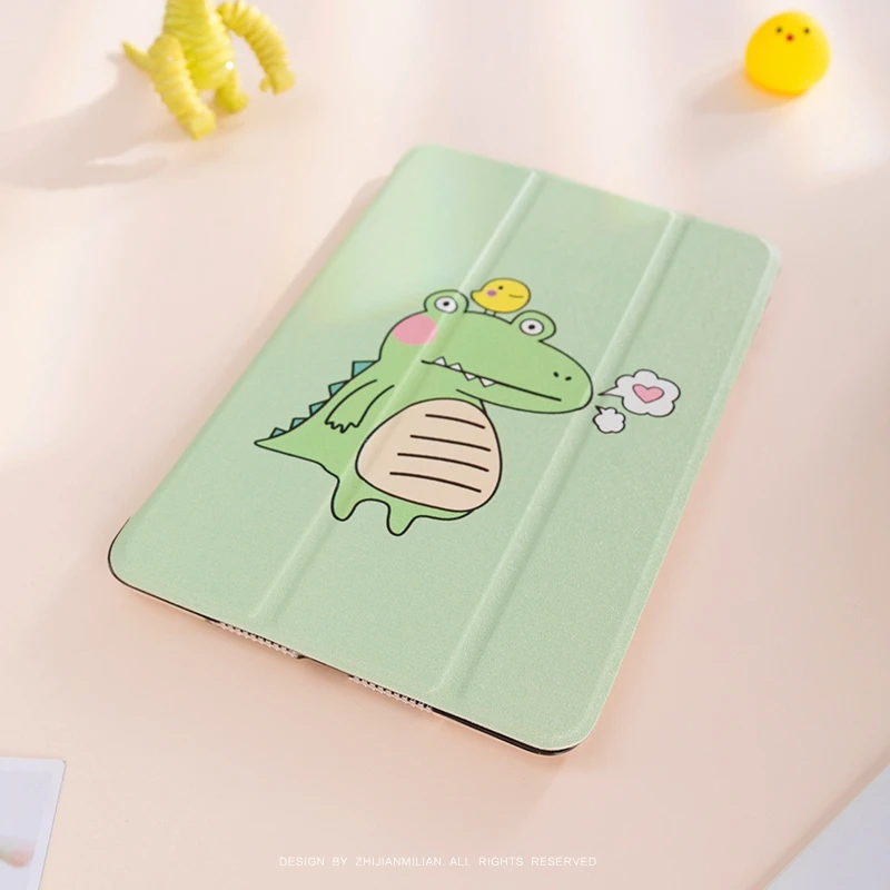 Симпатичный чехол-книжка с крокодиловым узором для iPad Pro 9 7 air 10 5 12 Air2 Mini 2 3 4 2019