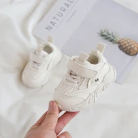 baby sports shoes autumn solid color breathable toddler shoes soft bottom non slip fashion childrens sports shoes