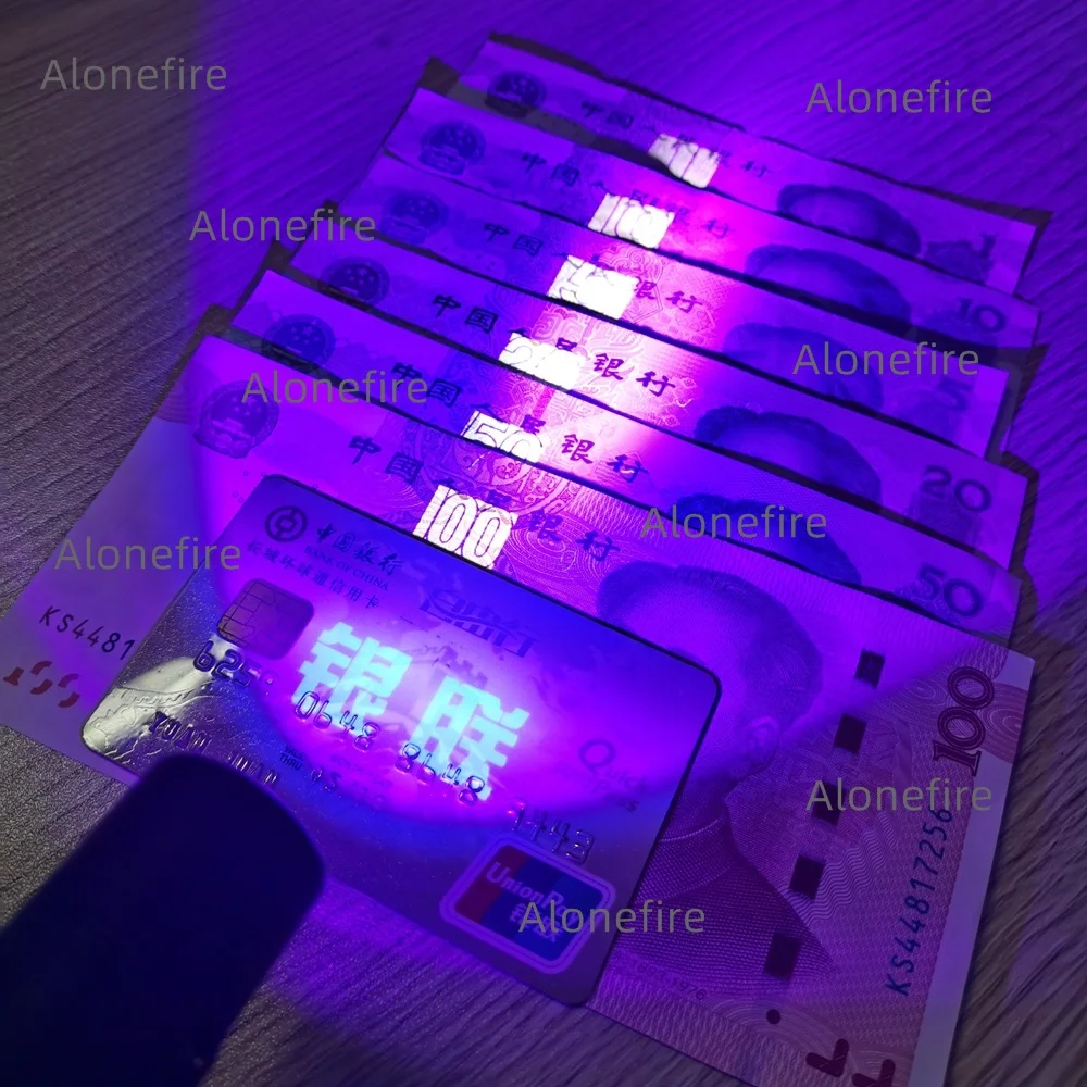 Ручной УФ фонарь Alonefire X29UV с черсветильник светом фонарик s 395nm мини светильник