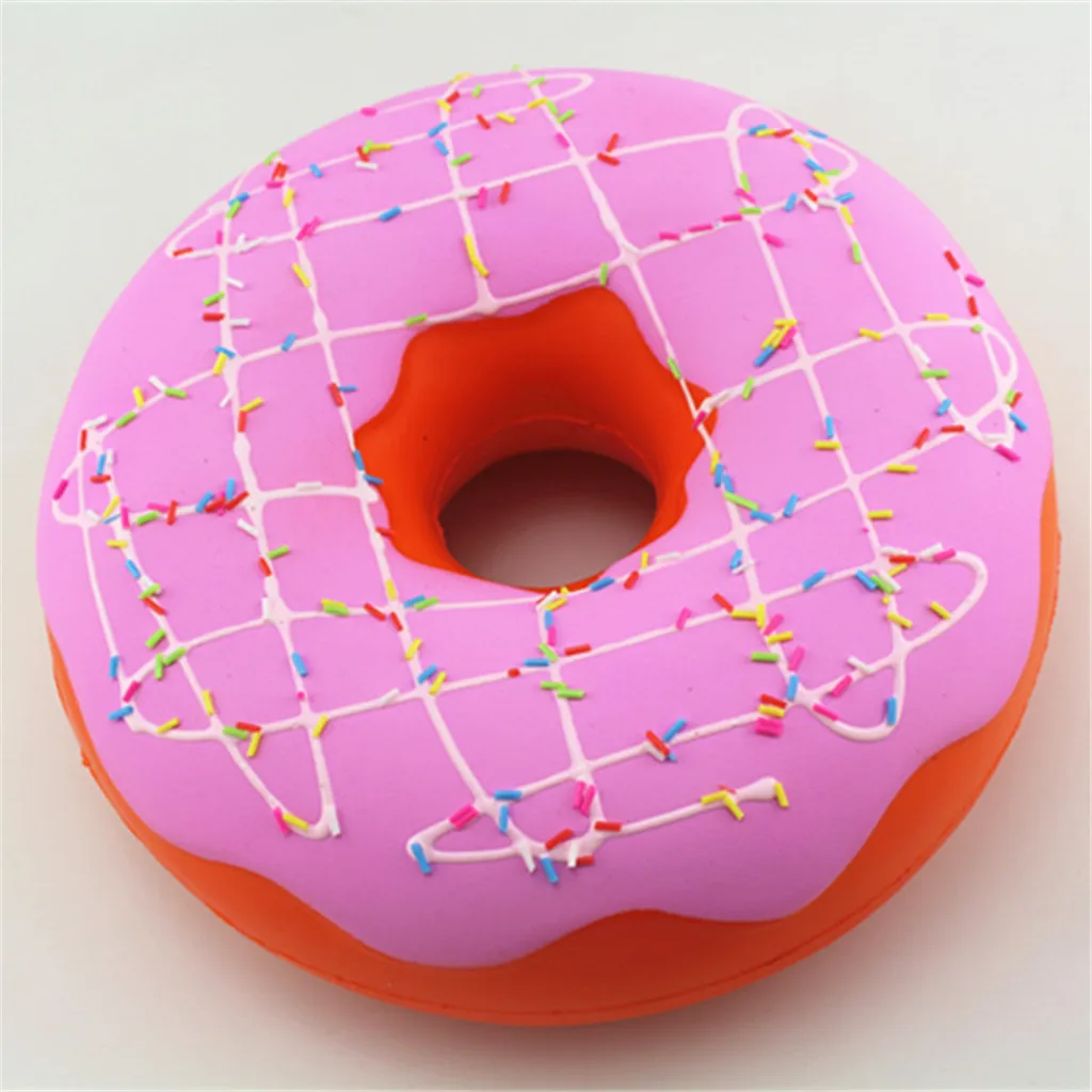 

Fidget Toys Adorable Slow Rising Jumbo Doughnut Squeeze Scented Stress Relief Toy Novelty Funny Decompression Squeeze Vent Toys