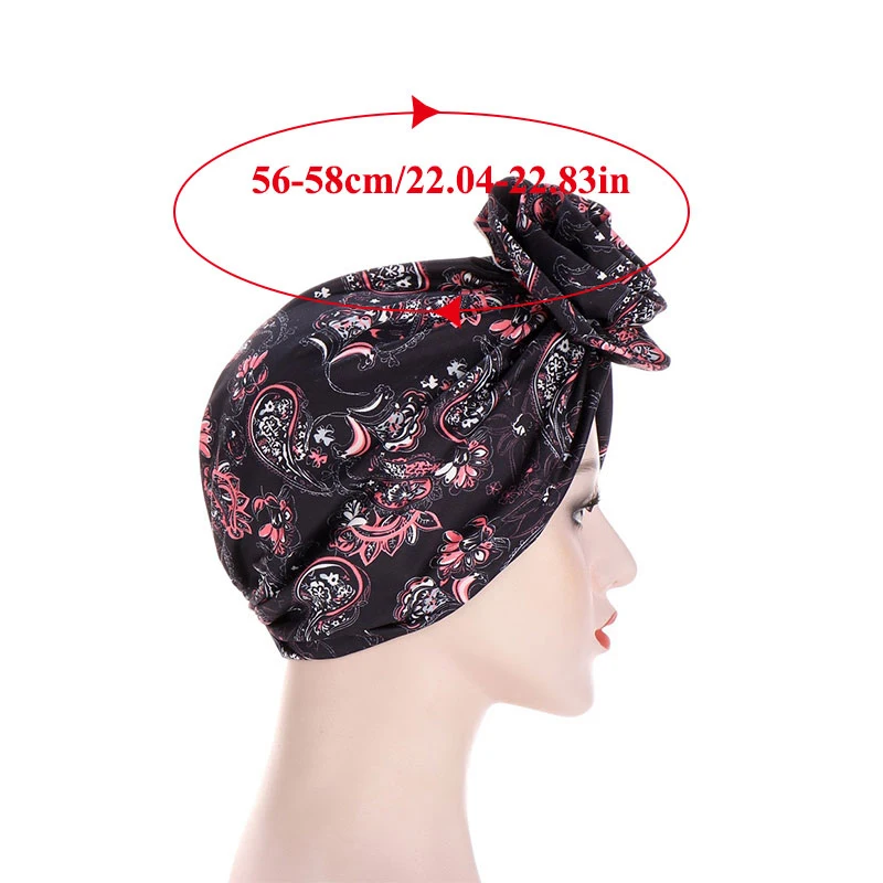 

Head Cover Night Cap Turban Hat Bonnet Hat Muslim Sleep Hat Headscarf Resuable Women Party Turban Headwear Cap Hair Accessories