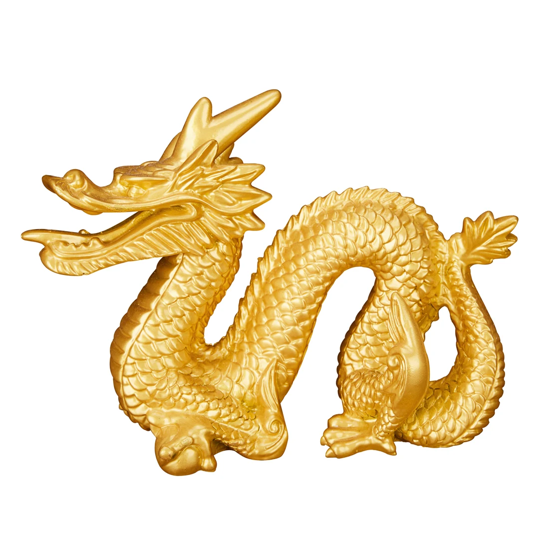 Китайская геотехническая статуя Jinlong талисман и успешные предметы домашнего обихода, смола лазурный дракон, ресторанная мебель