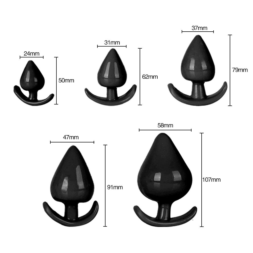 Анальная пробка большая массаж простаты для мужчин мастурбатор расширение ануса