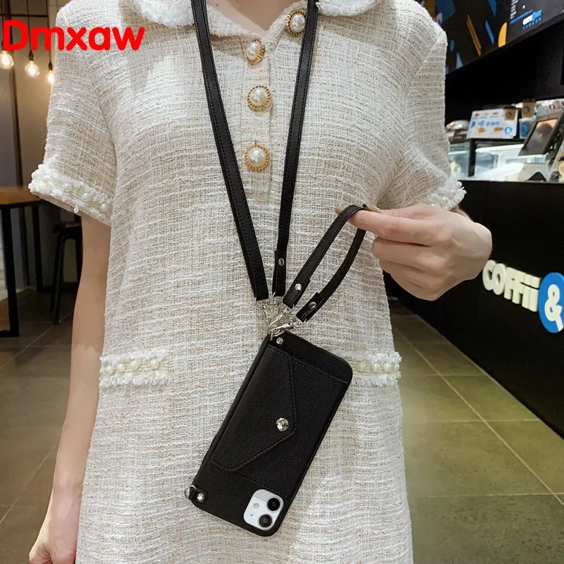 For Xiaomi Redmi 9T Note 9 4G 8 7 6 5 Pro Max 9s 8T 5G 9A 9C Mi 11 10 Ultra 10T Case Litchi Leather Wallet Card Strap | Мобильные