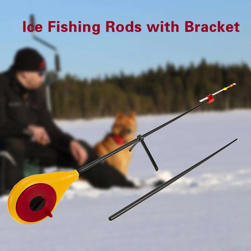 Брендовые уличные удочки для подледной рыбалки зимние мини портативные удилище