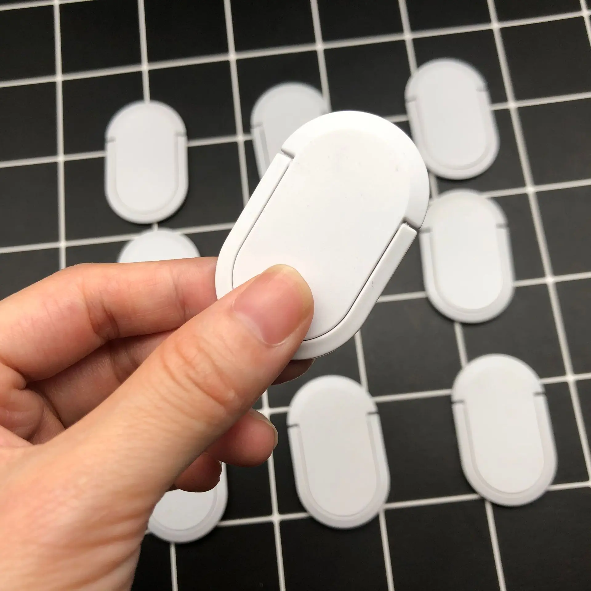 10 100 шт эллипс пустой Материал Мобильный телефон складной растягивающийся