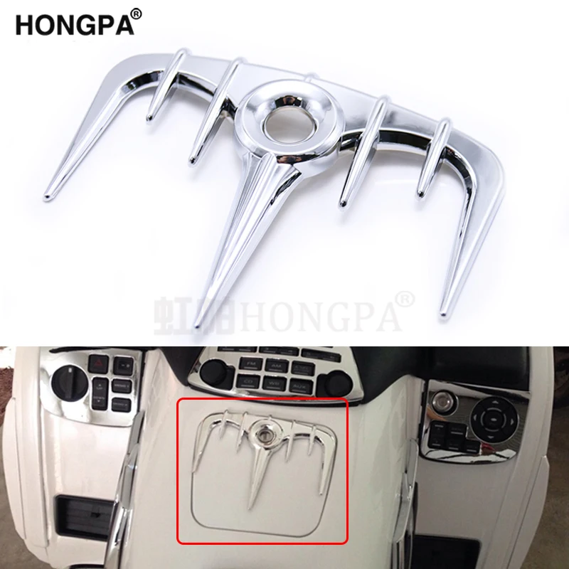 1 шт. хромированный АБС пластик обтекатель мотоцикла газа Обшивка двери бака для