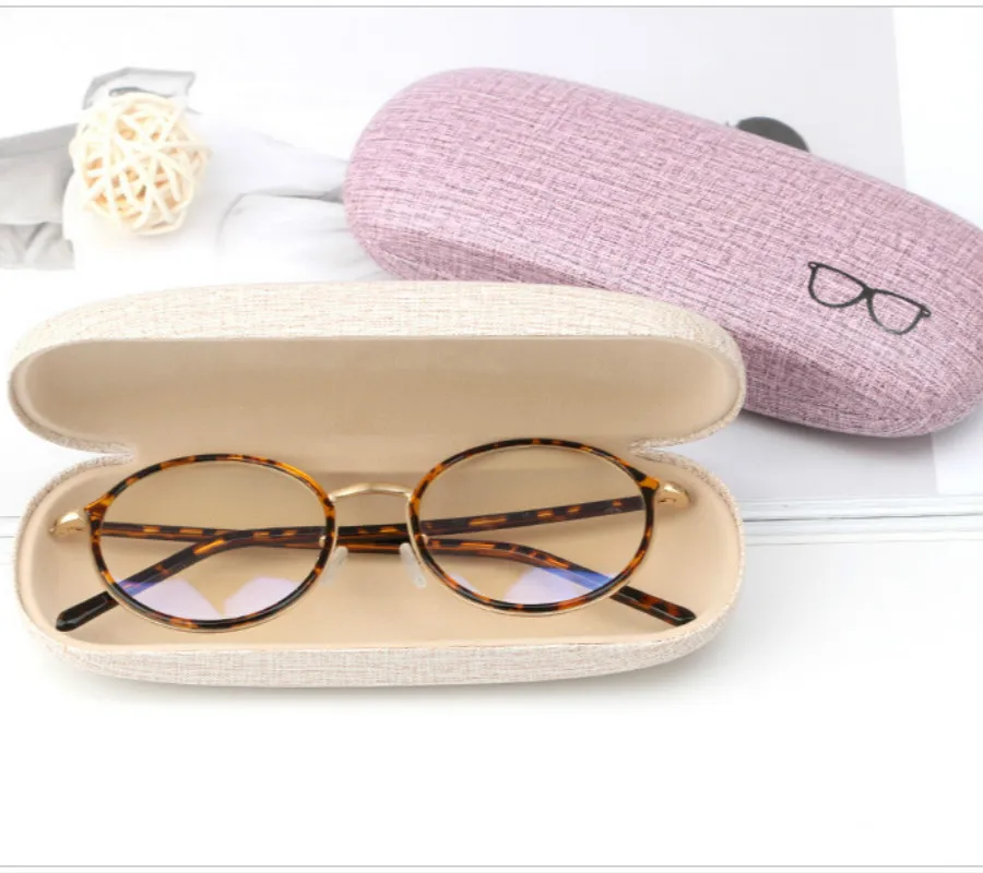 

Men Women Kids Eye Glasses Case Box Hard Shell Protector Reading Eyewear Case Sunglasses Box Case