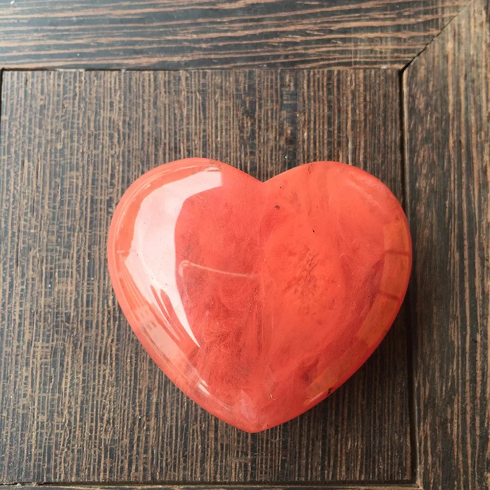 1pcs 3 Sizes Natural Heart Shaped Stone Rose Quartz Striped Agate Crystal Carved Palm Love Healing Gemstones Home Decoration | Дом и сад