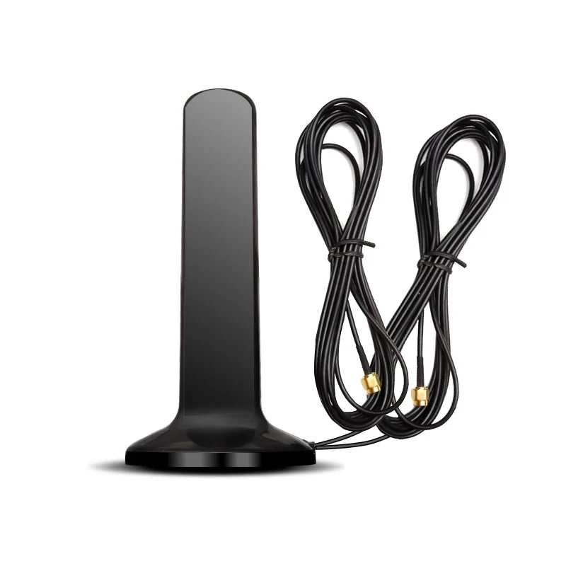 

Внешняя телефонная антенна GSM 4G, 600-6000 МГц, 12 дБи, с высоким коэффициентом усиления, всенаправленная Магнитная присоска, антенна SMA типа «папа...