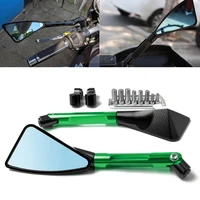 for kawasaki z650 z750 z800 z900 z1000 er6f er6n z750 z800 z900 z1000 universal motorcycle rearview mirror moto cnc side mirrors
