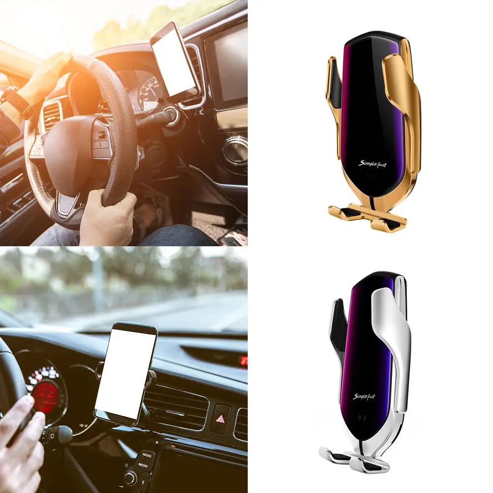 Беспроводное Автомобильное зарядное устройство автоматическое зажимное