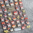 Диснеевские изысканные Мультяшные наклейки ручной работы сделай сам украшения для ногтей Микки Маус Стич Айша Айна наклейки для ногтей украшение для ногтей