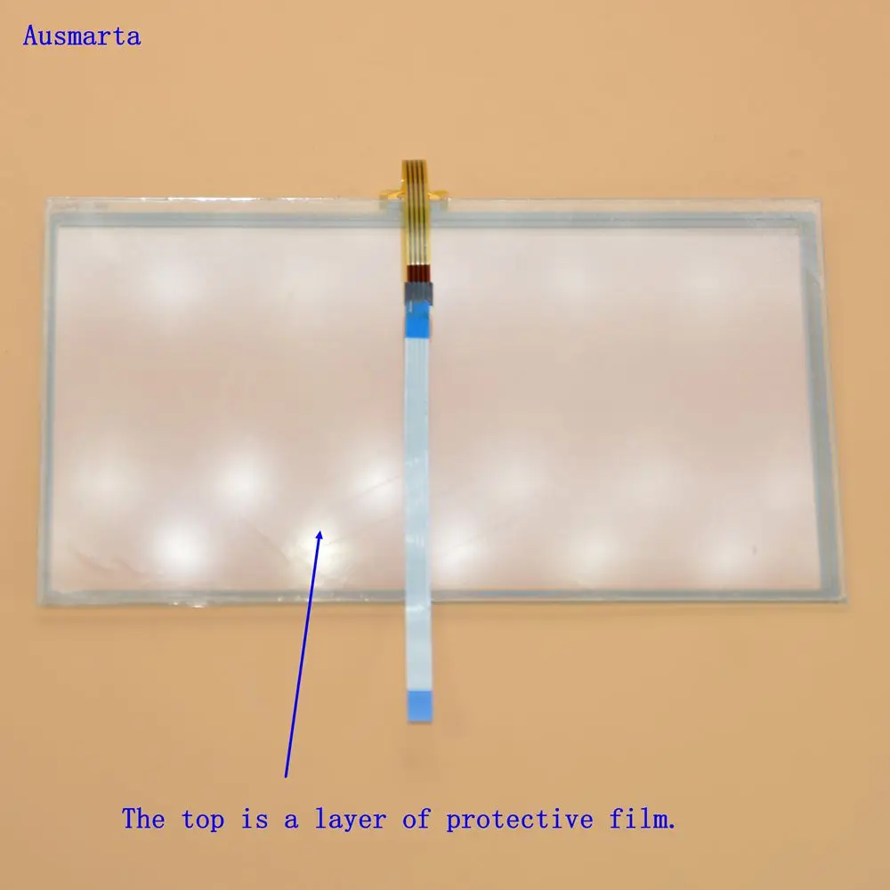 7 дюймовый 4 проводной резистивный сенсорный экран дигитайзер Панель 165x100 мм