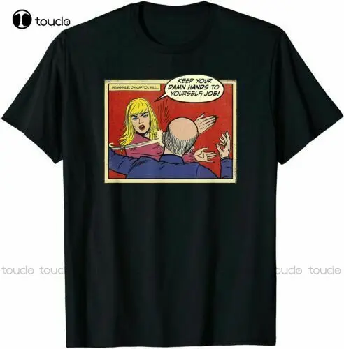 

Забавная ужасная рубашка дядя Джо биден, футболка, размер S-5XL, черные футболки для мужчин