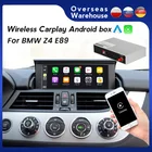 Беспроводной модуль Carplay Decorder Box для BMW Z4 E89 2004-2020 Android авто мультимедийная зеркальная задняя камера USB Plug And Play