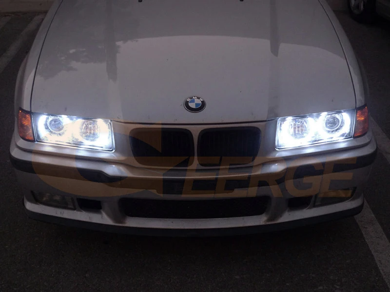 Для BMW E36 318I 323I 325I 328I 1992 1998 евро фара отличная ультра яркая COB комплект светодиодов