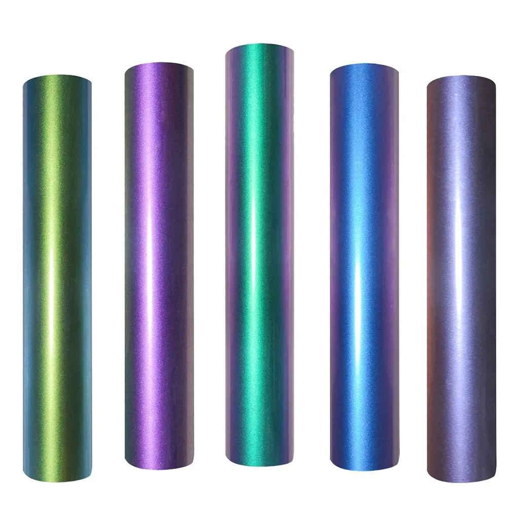 5 рулонов ПВХ Термотрансферная виниловая пленка футболка термопечать на HTV узоры