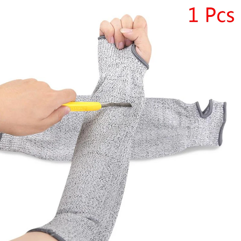 

1Pcs Outdoor Work Safety Arm Guard Sleeve Anti-cutting Protective Cut-resistant Arm Sleeve