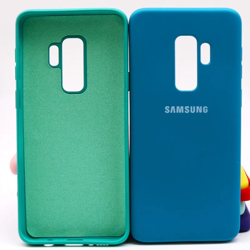 

Samsung Galaxy S9 Plus Case Silky Soft-touch Liquid Silicone Case Style Shell Cover for Galaxy S9 S9+ Plus Full Protective