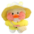 Пухлые утки плюшевые игрушки LaLafanfan мягкие кавайные утки с одеждой куклы Животные Подушка подарок на день рождения для детей