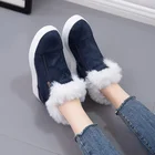 Женские Винтажные ботинки на массивной подошве, амортизирующие Ботинки на каблуке, сезон зима 2021