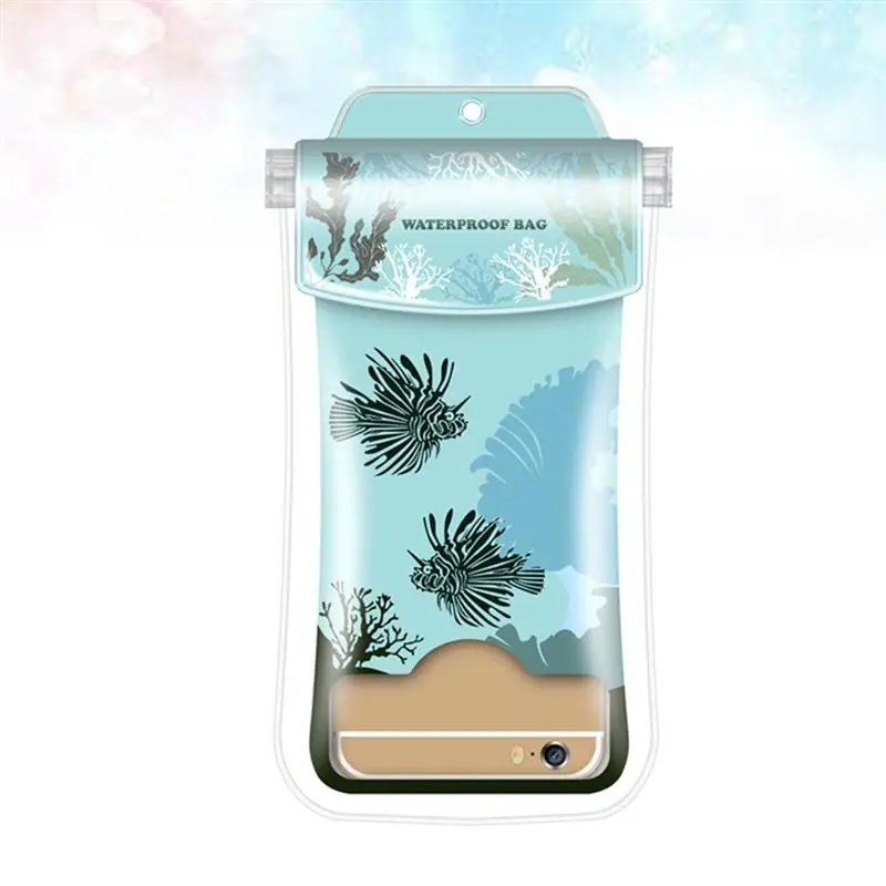 1 шт. полезный Прозрачный чехол для телефона водонепроницаемый мобильный телефон