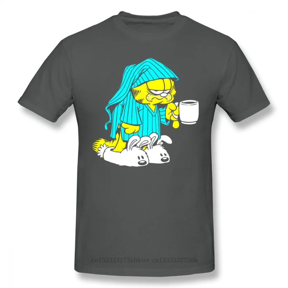 Веселая футболка с надписью Needs Coffee Black Garfield Odie Jon Arlene Pooky Comics летние большие