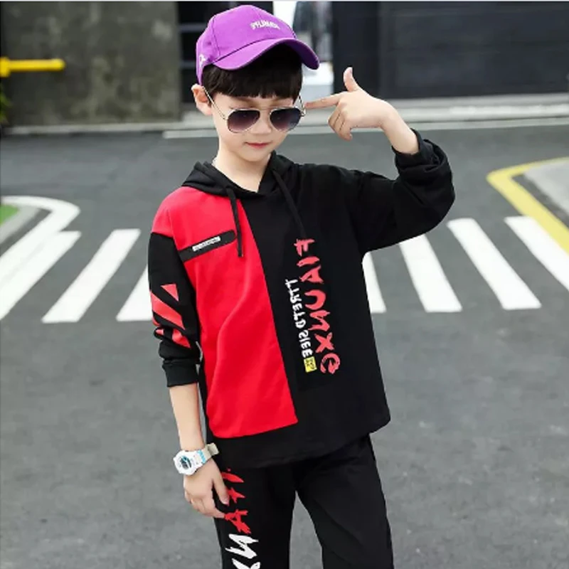 

Children's wear boys clothing suit spring autumn children sweater suit boys clothes kids clothes Toddler Kids sport clothes