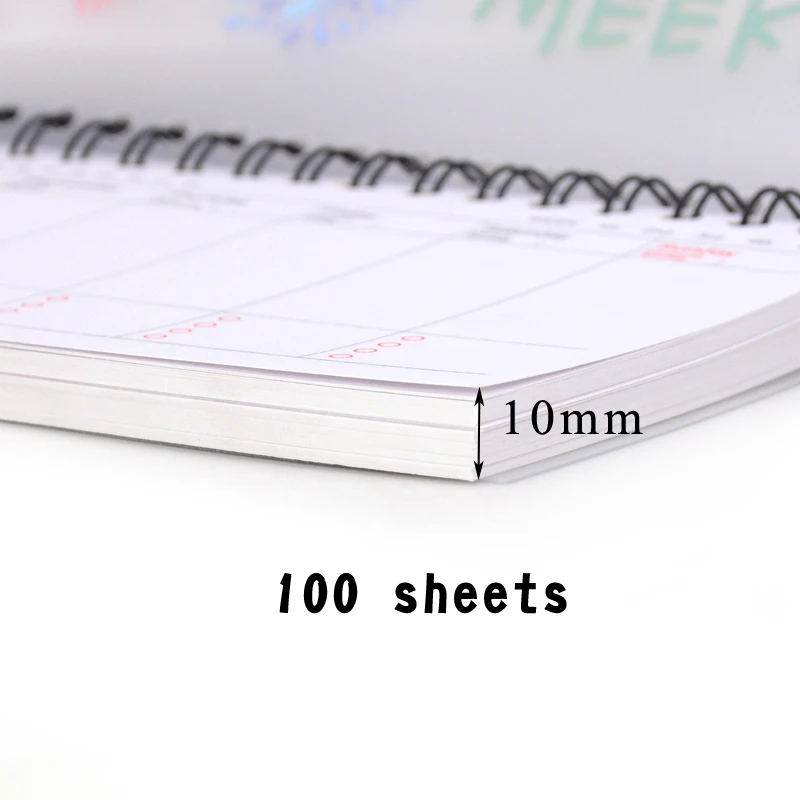 Еженедельник записная книжка 2020 Cuadernos Y Libretas Cuaderno Фламинго Париж Notizblock спиральный
