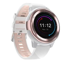 Smart Watch Women Men DTNO.1 DT68 Smartwatch Decades Dials Faces 230mAh Lithium Battery Heart Rate ECG Blood Pressure Weather