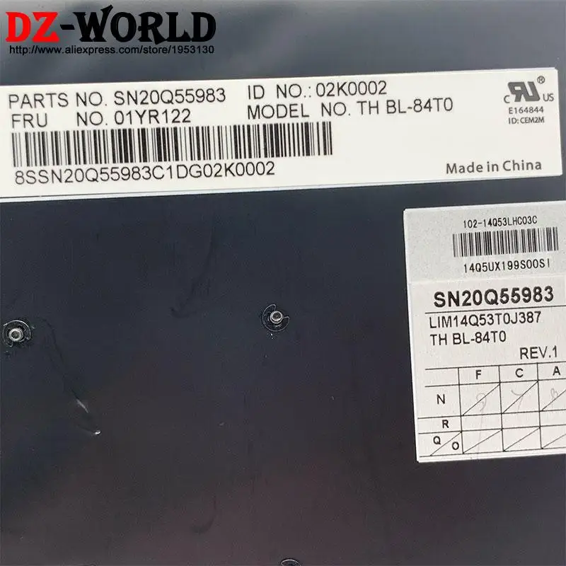 Новая Оригинальная тайская клавиатура TH с подсветкой для ноутбука Lenovo Thinkpad 13 S2 2nd