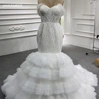 rsm67347d wedding dresses plus size lace luxury wedding dresses mermaid bridal dress vestido de novia tallas grande 2021 new
