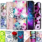 Кожаный чехол-книжка для телефона OPPO A93 A93S A94 A95 A73 A72 5G A16 A5 A9 2020