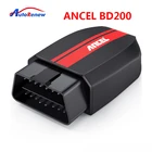 Диагностический сканер ошибок автомобиля ANCEL BD200, OBD2 детектор, Bluetooth, совместим с Android и IOS