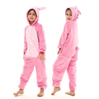 Рождественская Пижама для мальчиков и девочек, Детская Пижама унисекс, Детская Пижама с изображением кролика, единорога, мультяшных животных, косплей, комбинезон, толстовка, одежда для сна